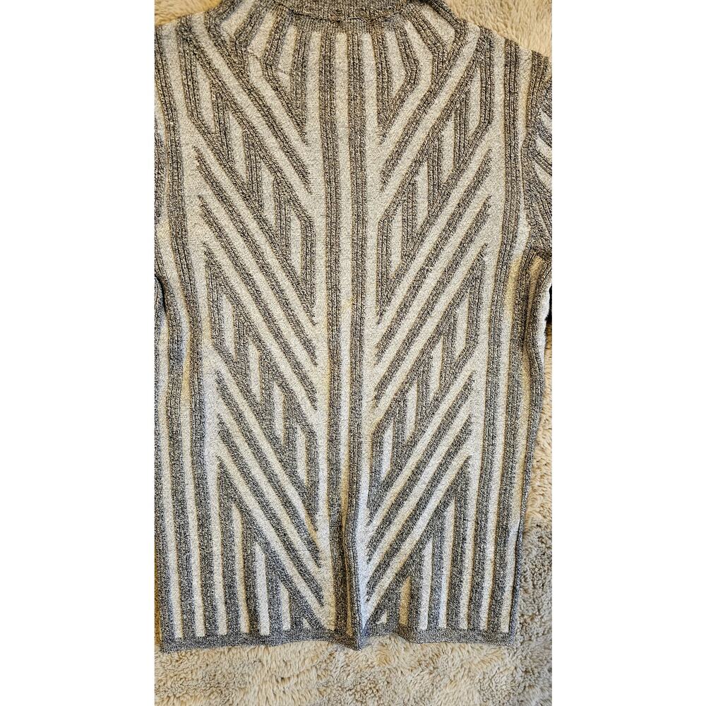 Truth by Republic Sweater, Retro, Indie, Geometrical, Gray, New, Womens Sz S/P - Picture 4 of 8